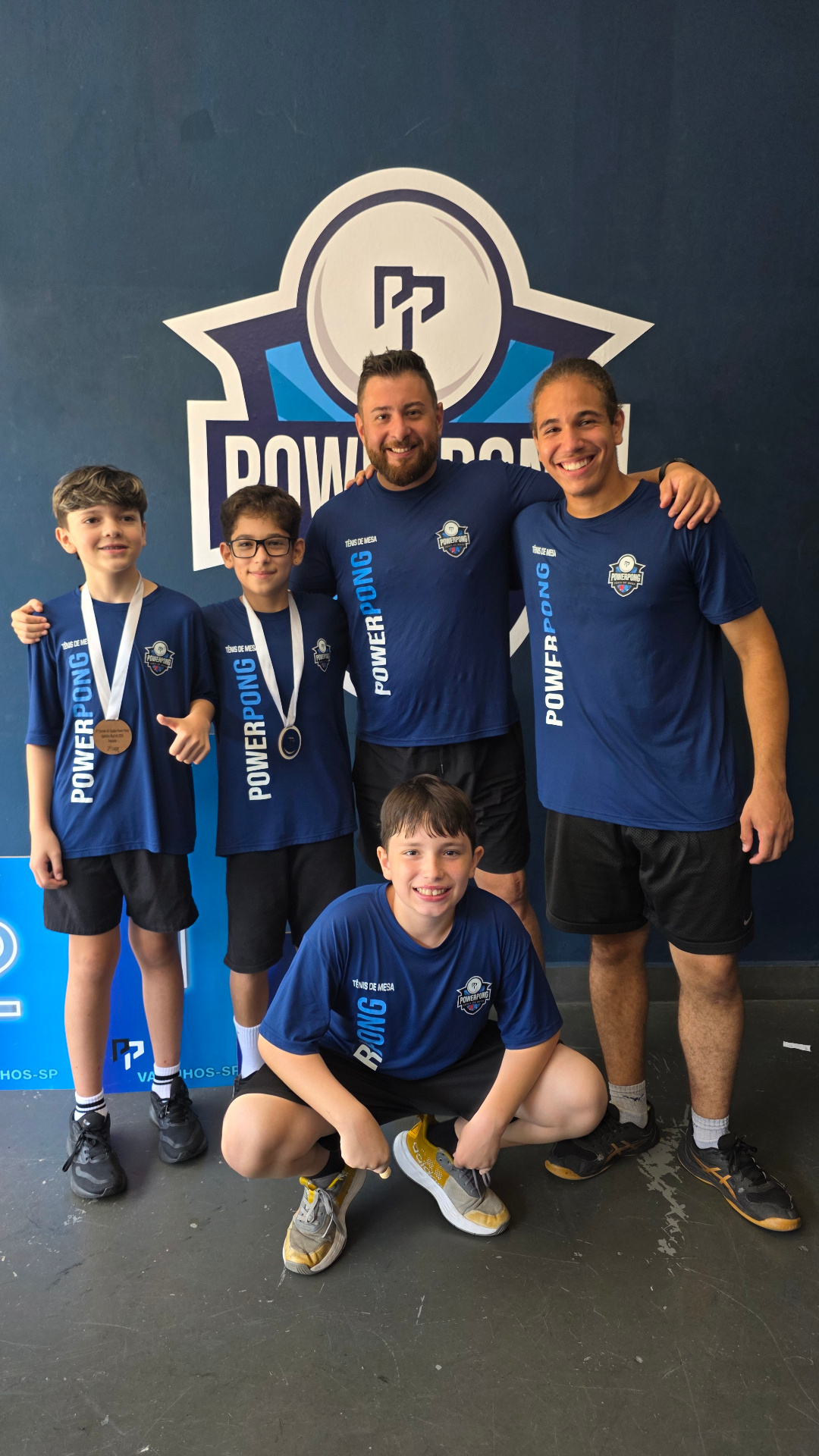 Equipe Power Pong Valinhos premiada em campeonato